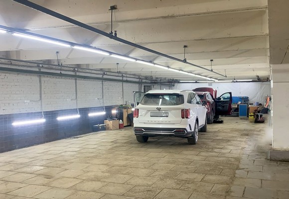 Зона монтажа центра на Киевской